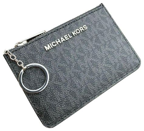 fake michael kors coin purse keychain|michael kors id wallet keychain.